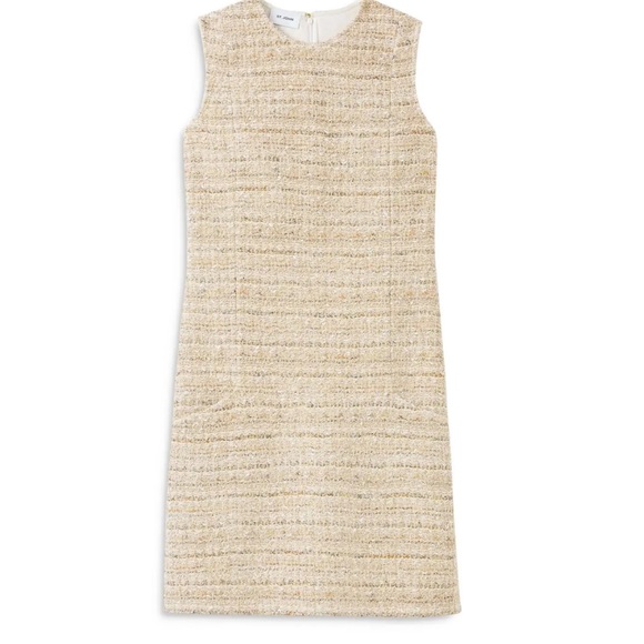 ST. JOHN Space-Dyed Tweed Knit Dress NWT Size 8 - Picture 6 of 8